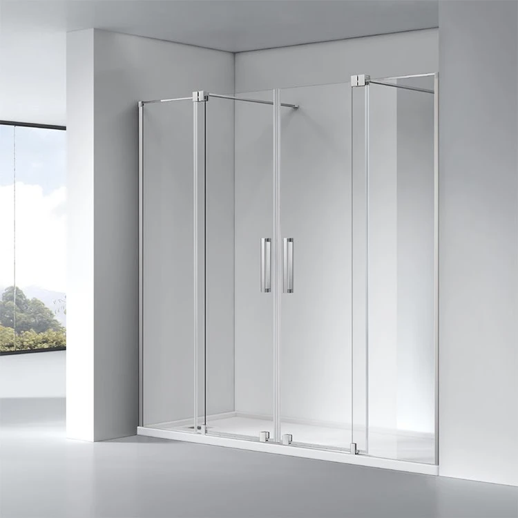 Cabine de douche coulissante sans cadre