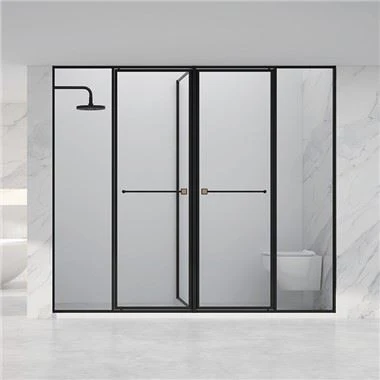 Salle de douche en acier inoxydable