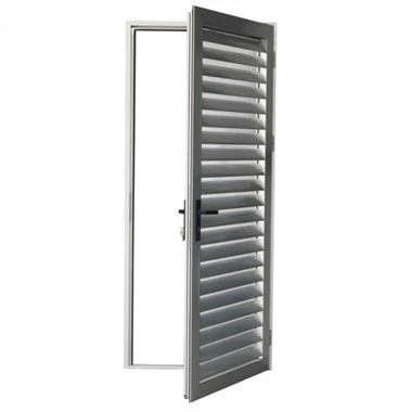 Porte persienne en aluminium de ventilation