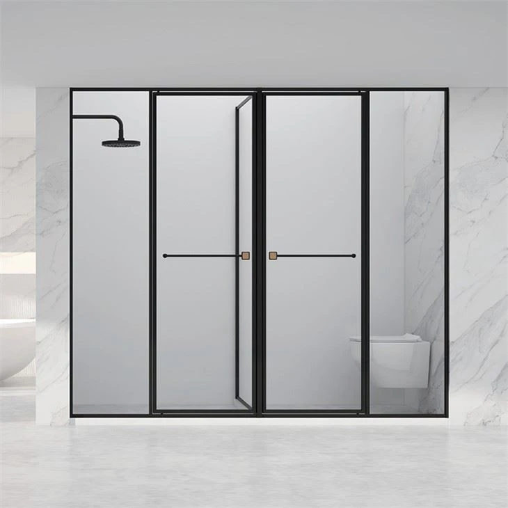 Salle de douche en acier inoxydable