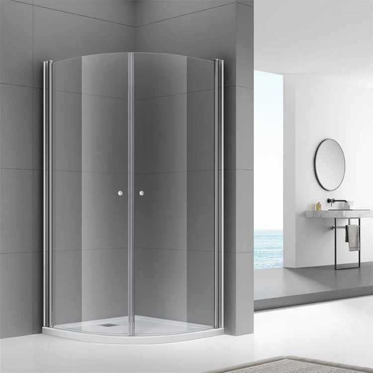 Cabine de douche pivotante