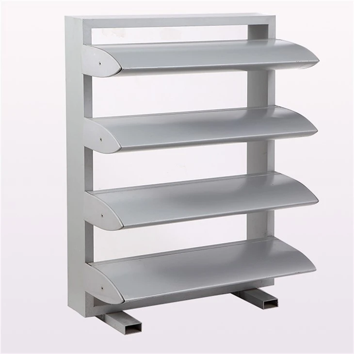 Mur à persiennes en aluminium
