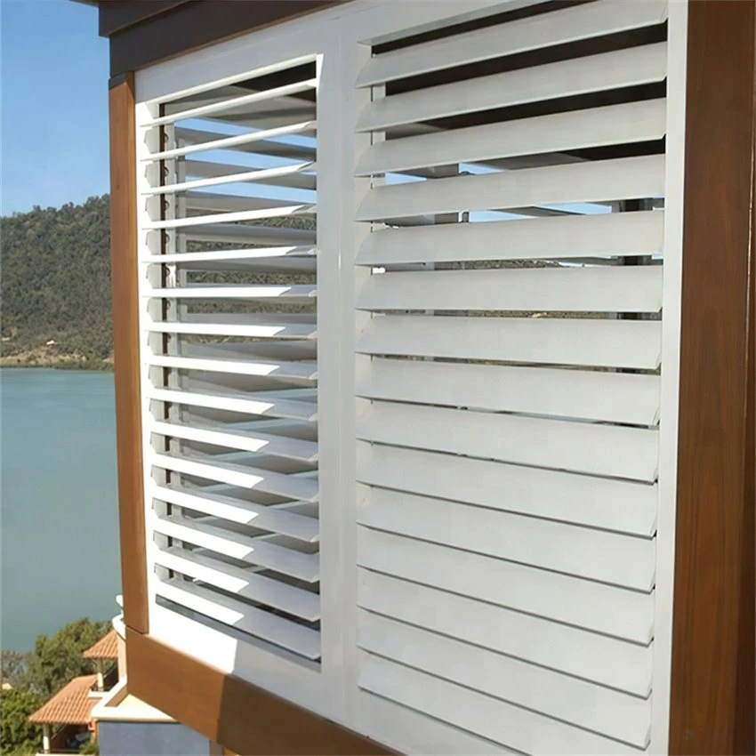 Persiennes de fenêtre en aluminium
