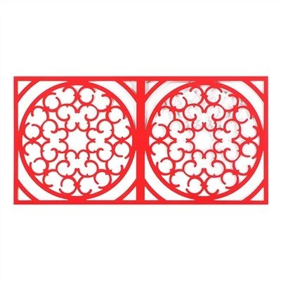 Treillis en aluminium découpé CNC