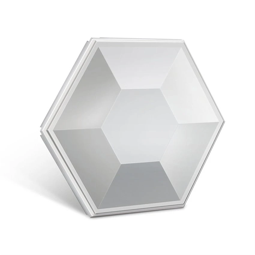 Carreaux de plafond en aluminium blanc