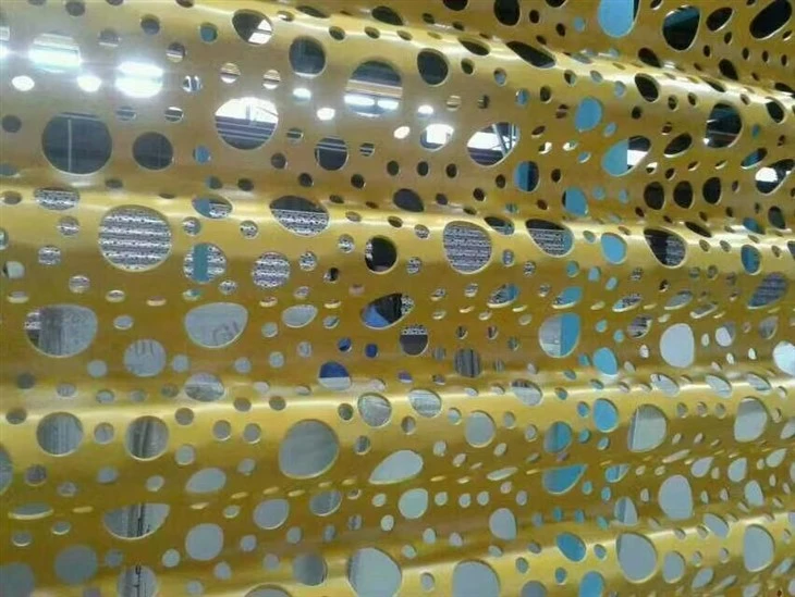 Aluminium Perforated Ceiling Tiles factory